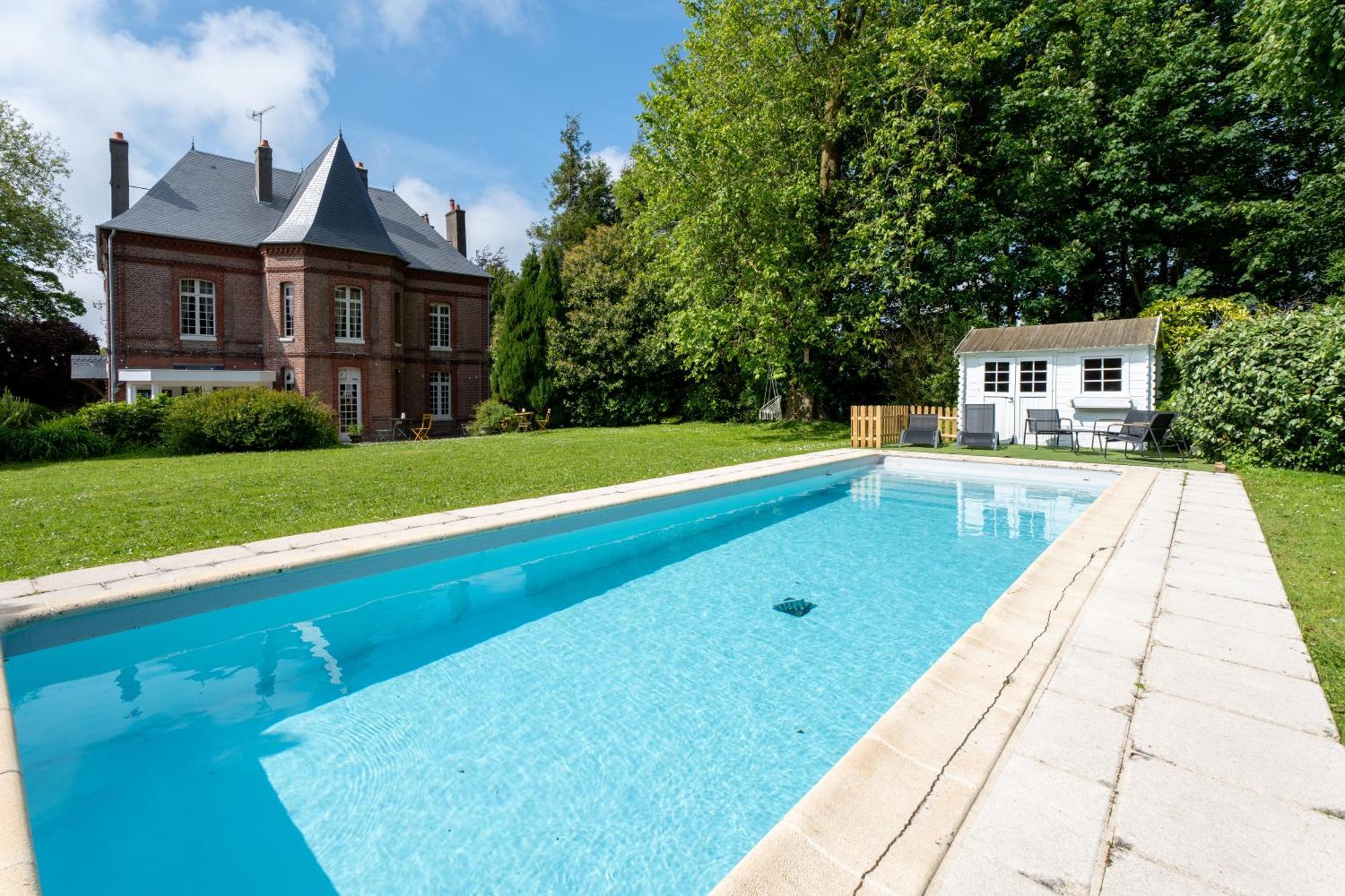 مبيت وإفطار Béthencourt-sur-Mer Le Manoir De La Belle Epoque المظهر الخارجي الصورة